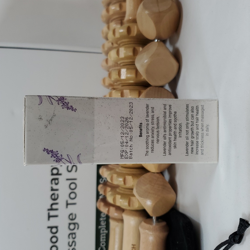 ZEFTECH 6-In-1 Wood Therapy Massage Tool Set W/ Massage Oil - Picture 7 of 11